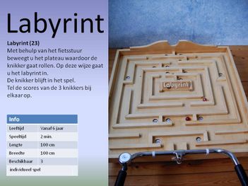 Oud Hollandse spellen - Labyrint